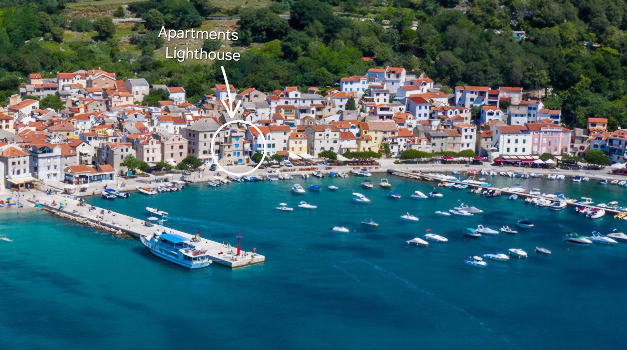 Apartments Lighthouse Baška Exteriör bild